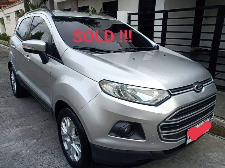Silver Ford EcoSport photo